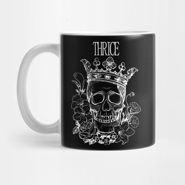 Thrice skull by Bandana Skull